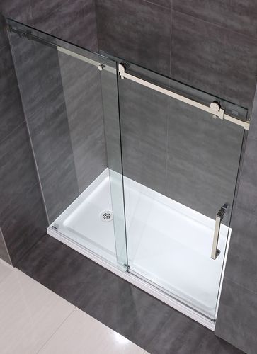 Cabine de banho em vidro - GLORY - Usluga Glass - com portas de correr / retangular