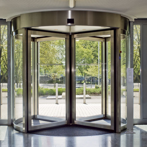 Porta interna - Usluga Glass - em vidro / pivotante com eixo central / com vidro