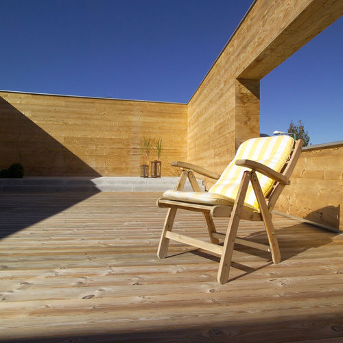 Painel em madeira para construção - WÖRTHERSEE - Mareiner Holz - para terraço de cobertura / para ambiente externo / em pinho
