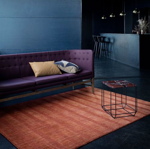 Tapete contemporâneo - LILY - Fabula living - listrado / em algodão / em lã da Nova Zelândia