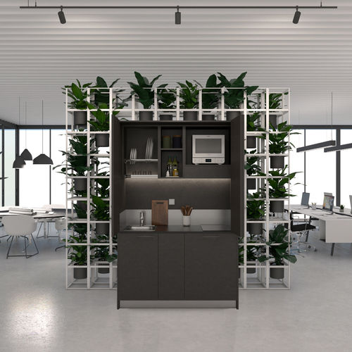Kitchenette escondida - MINICOMPACT : 139 - MiniCucine.com - compacta / com eletrodomésticos integrados / com pegas