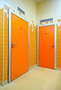 Porta interna - DV 1005 - Frajt s.r.o. - em laminado / em HPL / de abrir