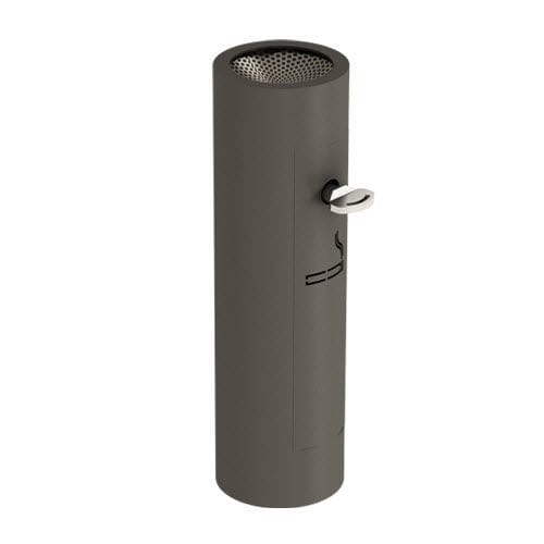 Cinzeiro de pé - ASH S - THE ITALIAN LAB SRL - em chapa / para ambiente externo / para espaço público