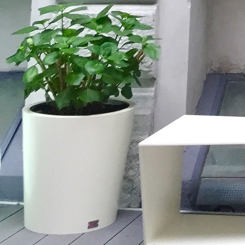 Floreira em chapa de aço - CONE S - THE ITALIAN LAB SRL - em aço galvanizado / cônica / contemporânea