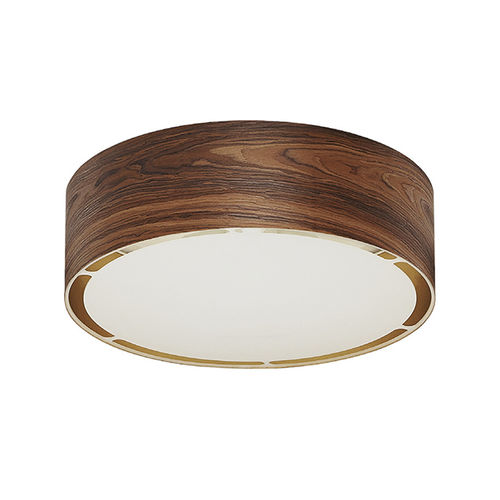 Plafon contemporâneo - BIG ROUND : PF-0594 PP - Artinox - redondo / em madeira / de LED