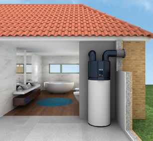 Bomba de calor ar-água - AQUAPURA MONOBLOC - Energie - residencial