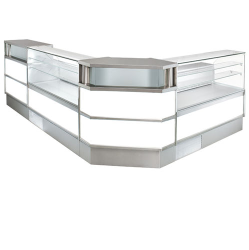 Vitrina refrigerada tipo balcão - ATENA - Jimo Cooling Technology - para loja / sob medida