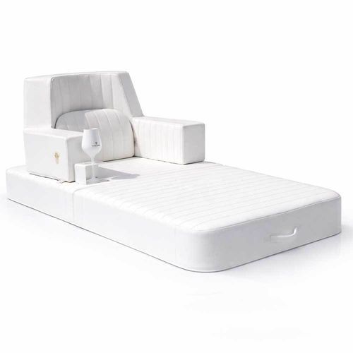Poltrona flutuante - ARMCHR series - TRONA - contemporânea / em Sunbrella® / em tecido acrílico