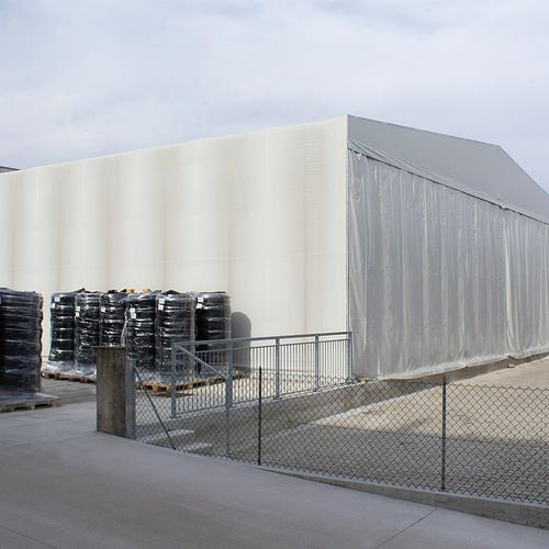 Hangar industrial - TUNNELS - Apostoli Daniele - em aço galvanizado