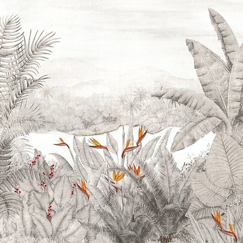 Papel de parede contemporâneo - RAINFOREST NIGHT - Masureel Distribution BVBA - vinílico / floral / panorâmico