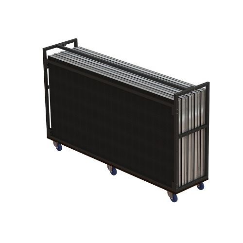 Carrinho para painéis - CARGOBOX - Mott Mobile Systeme GmbH &Co. KG - da linha comercial / de transporte / em aço termolacado