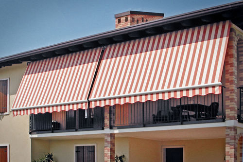Toldo reto de braço pivotante - START : CALIFORNIA - Frigerio Living - manual