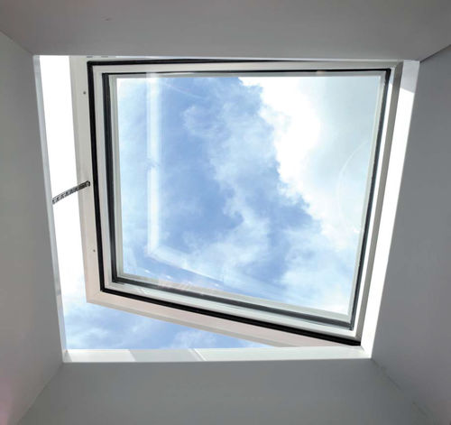 Janela de telhado em PVC - MEGALUX-GLASS FRAME - Van Deudekom Plastics BV - projetante / com vidro duplo / com isolamento térmico