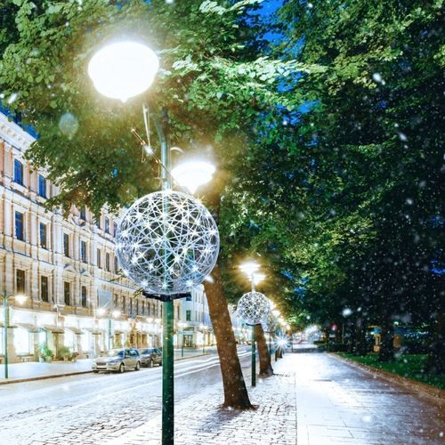 Luz de Natal de LED - GLOBE FOR LAMP-POSTS - Terra Group - 3D / para espaço público