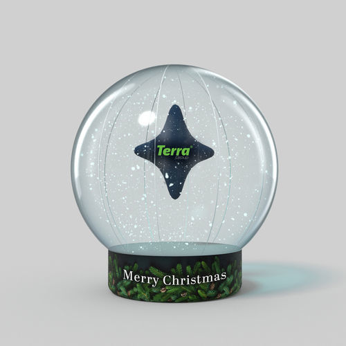 Decoração de Natal em PVC - Snowball XXL - Terra Group - para espaço público / para edifício de uso público / para escritório