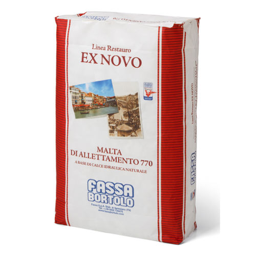 Argamassa de recuperação de estrutura - EX NOVO 770 - Fassa Bortolo - de montagem / para alvenaria / hidráulica