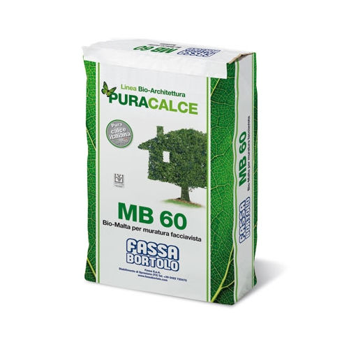 Argamassa de montagem - PURACALCE MB 60 - Fassa Bortolo - para alvenaria / com cal