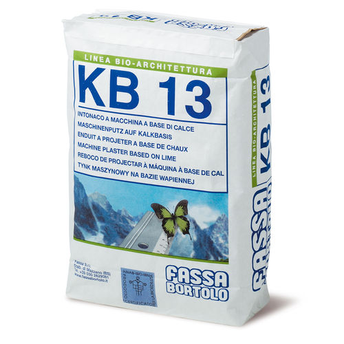 Reboco de preparação - KB 13 - Fassa Bortolo - para ambiente interno / para ambiente externo / para parede