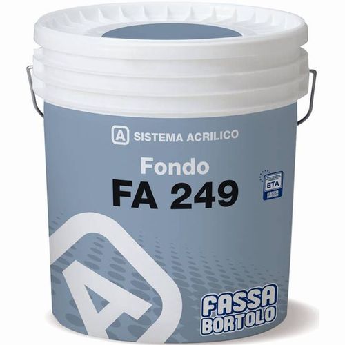 Primer para alvenaria - FA 249 - Fassa Bortolo - acrílico / para ambiente externo / para fachada