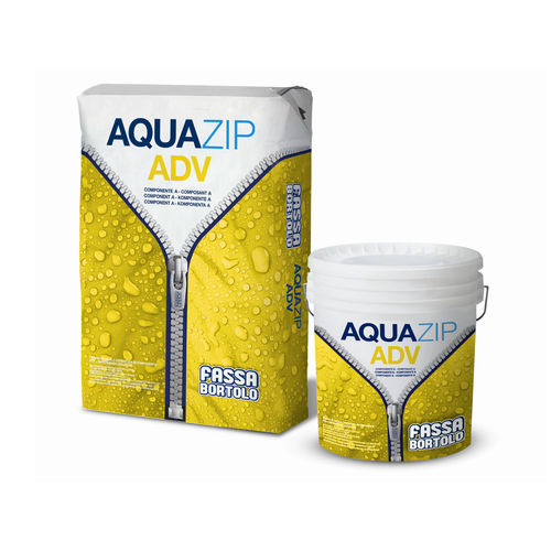 Reboco de proteção - AQUAZIP ADV - Fassa Bortolo - impermeabilizante / para ambiente interno / para ambiente externo