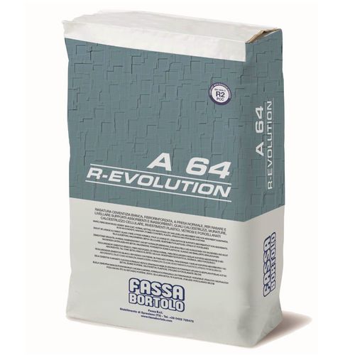 Reboco de alisamento - A 64 R-EVOLUTION - Fassa Bortolo - para ambiente interno / para ambiente externo / para parede