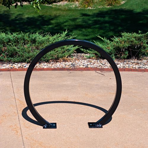 Bicicletário de piso - ORION - Madrax - com sistema de segurança / para espaço público / em aço galvanizado