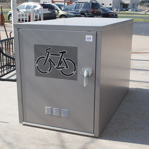 Abrigo para bicicletas com sistema de segurança - MADLOCKER™ : ML - Madrax - em aço / para espaço público