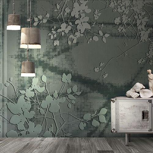 Papel de parede contemporâneo - BELLINI - N.O.W. Edizioni - floral / com motivos impressos