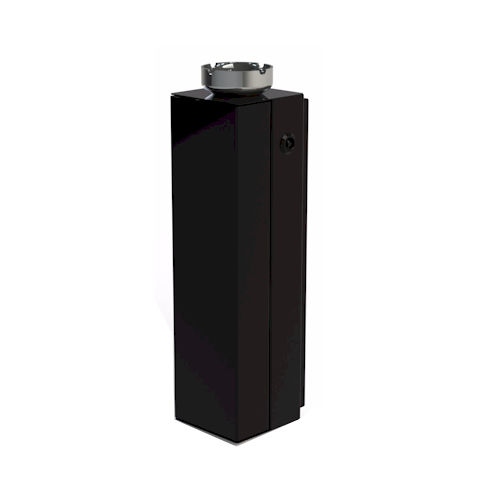 Cinzeiro de pé - CUBOPOLE - Royal Dutch Bammens - de parede / em aço galvanizado / para ambiente externo