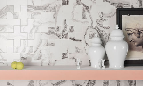 Placas de revestimento em grés porcelanato - OPEN  - 41zero42 - em cerâmica / polida / refletiva