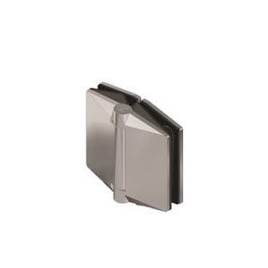 Dobradiça para porta de vidro - POLARIS 130 SERIES - Clear glass - em aço inoxidável / hidráulica / contemporânea