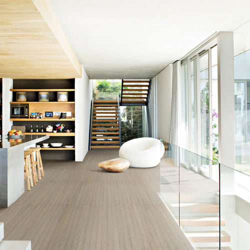 Piso estruturado - MATITA - CP PARQUET - em carvalho / escovado / envernizado