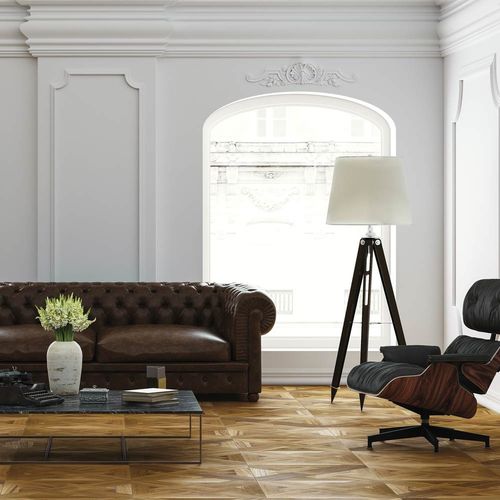 Piso estruturado - QUADROTTE - CP PARQUET - em teca / oleado / escovado