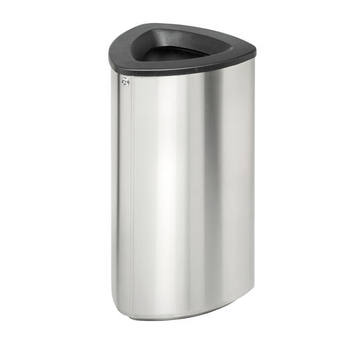 Lixeira pública - BERMUDA 80 - FINBIN Products/ Lehtovuori Oy - de coleta seletiva / em aço galvanizado / em aço inoxidável