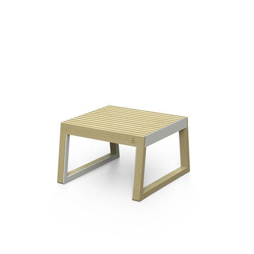 Banqueta contemporânea - Barka BA114 - egoé - em madeira maciça / em teca / com base em madeira
