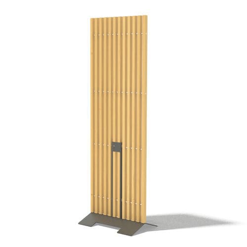 Biombo contemporâneo - Mario MAR130 - egoé - em madeira maciça / em madeira de freixo / para ambiente externo