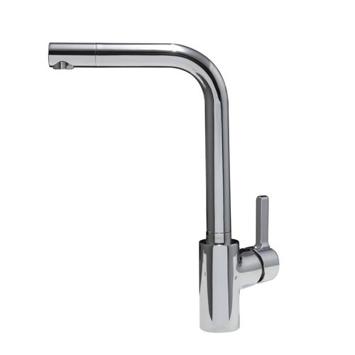 Misturador monocomando de bancada - CSA - CATA - em aço inoxidável / em cerâmica / para cozinha