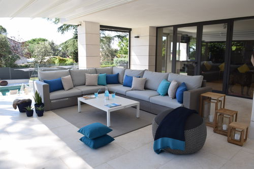 Sofá modular - CHILLED : 62, 82, CORNER - GreenDesign - contemporâneo / de jardim / em tecido