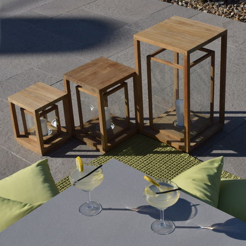Luminária portátil - LUCCIOLA - GreenDesign - em teca / contemporânea / sem fio