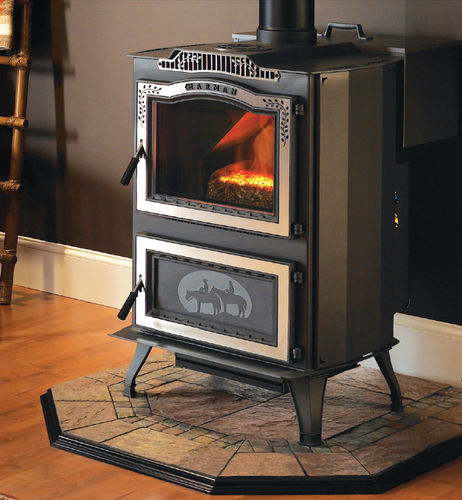 Salamandra a carvão - SUPER MAGNUM STOKER - Harman Stoves - tradicional / metálica