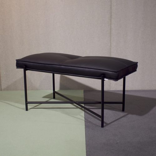 Banco contemporâneo - PIANO - Handvark - metálico / em couro / feito à mão