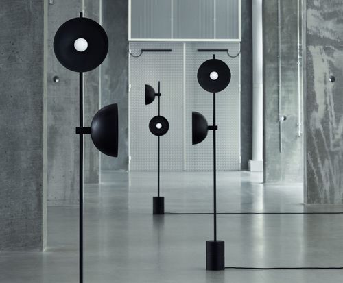 Luminária de piso - STUDIO - Handvark - metálica / contemporânea / Wire