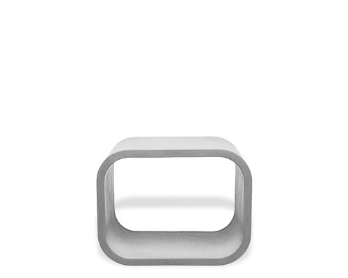 Banqueta contemporânea - opus solo - CO33 - em concreto / com base em concreto / feita à mão