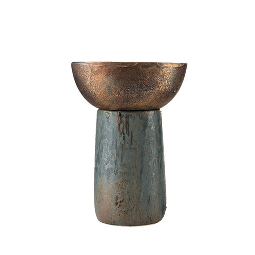 Vaso contemporâneo - MT0200 - house doctor - metálico