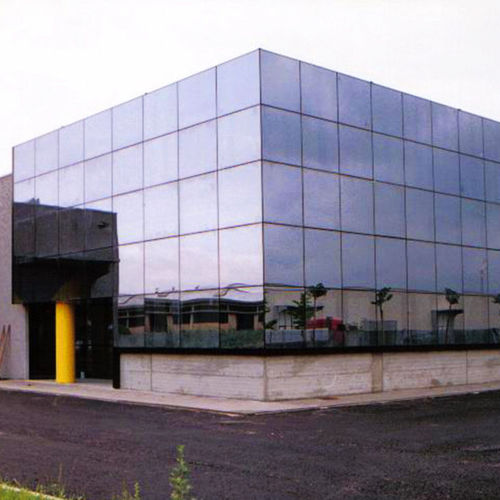 Fachada-cortina com sistema stick - STRUCTURAL FAÇADES - MAPIER GROUP S.R.L. - em alumínio e vidro