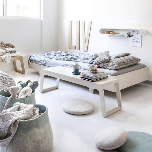 Cama de solteiro - A90 - Rafa Kids - contemporânea / infantil / em bétula