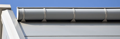 Calha pluvial de PVC - EuroPanels - redonda