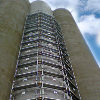 Andaime em aço galvanizado - DUO 45 - DACAME - alto