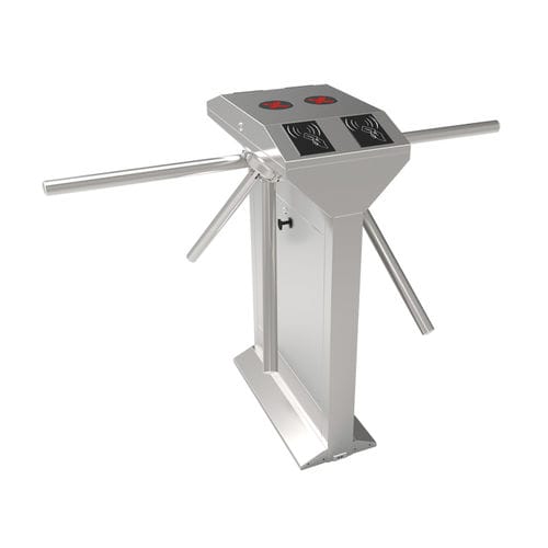 Torniquete trípode - TS1200 - ZKTeco - para controle de acesso automático / em aço inoxidável