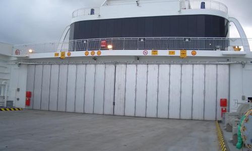 Porta interna - COLORLINE FERRY - Jewers Doors - em alumínio / camarão / sem vidros